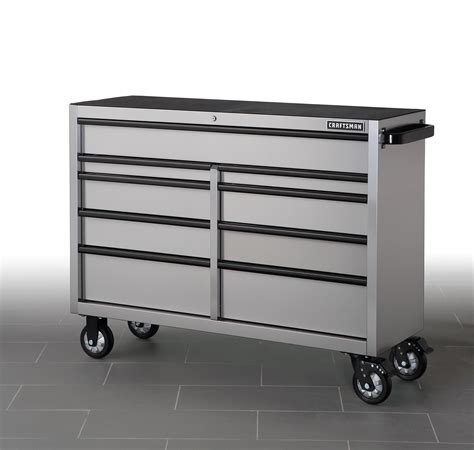 craftsman 53 inch stainless steel cabinet|Tool Chests & Tool Cabinets .